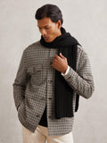 Reiss rectangular wool blend scarf 180cm - British product