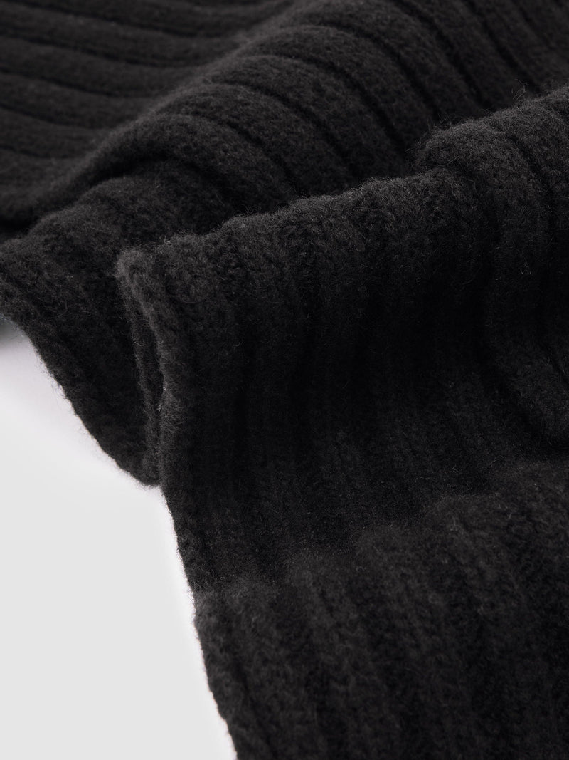 Reiss rectangular wool blend scarf 180cm - British product
