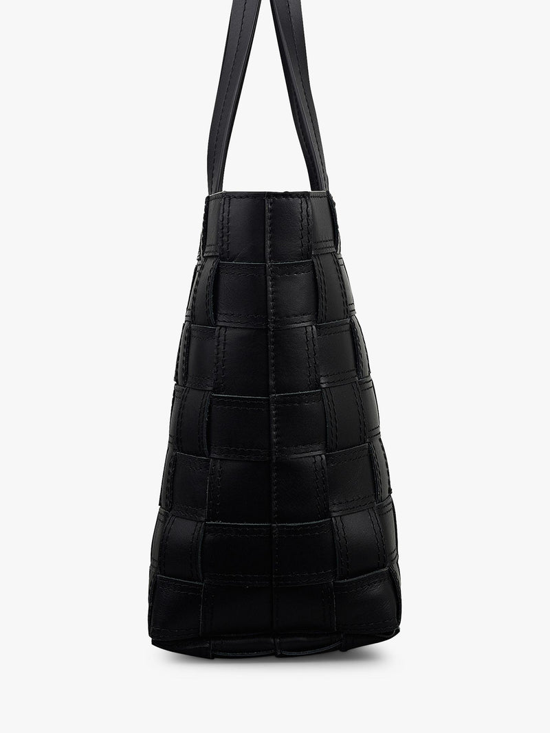 Radley Abbey woven leather tote black (British brand)