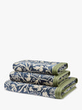 Morris & Co. Iris & Rose bath sheet 150x90cm, imported from the UK