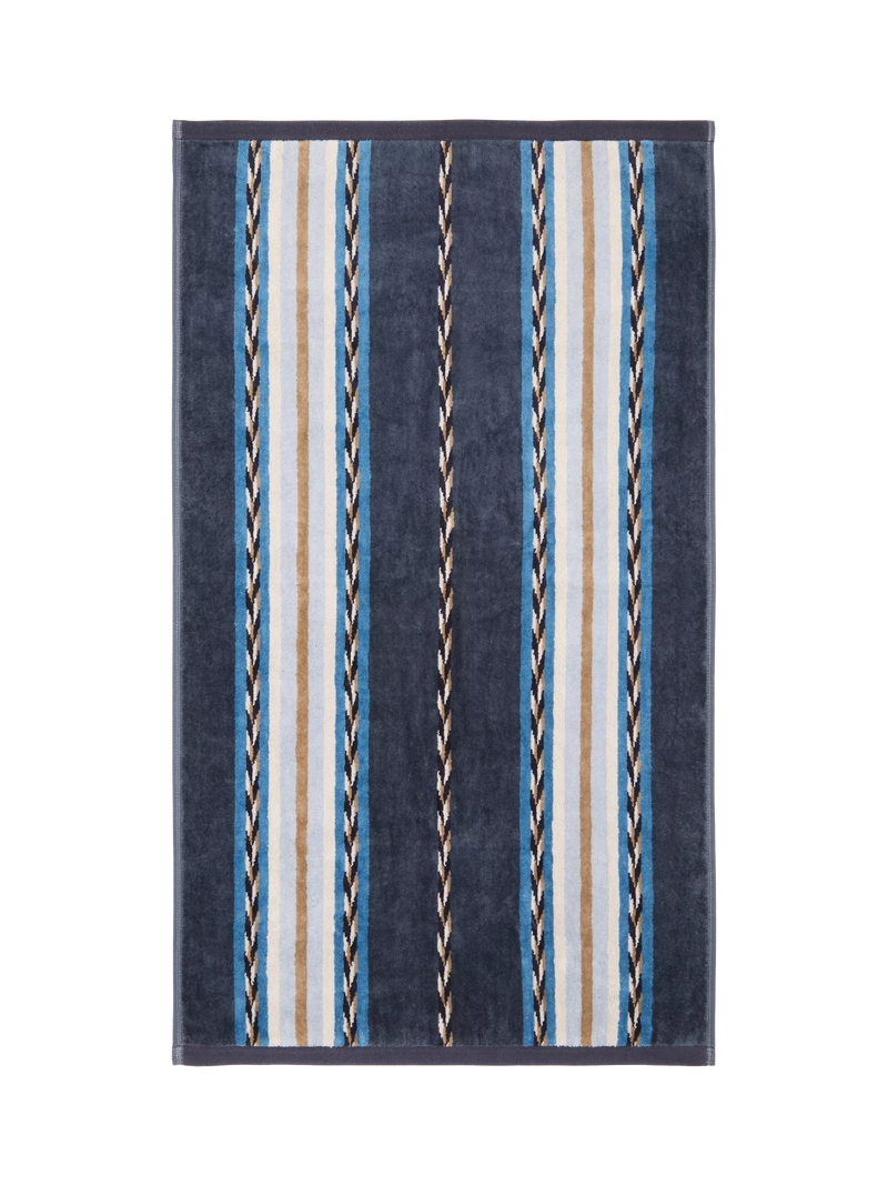 Morris & Co. Lechlade Stripe Towels Bathroom Towel