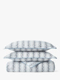 Christy Clara blue double duvet cover set - British product
