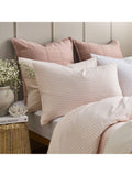 Christy gingham duvet cover set double 100% cotton - British product