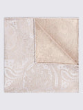 Moss Silk Wedding Paisley Pocket Square