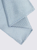 Moss Italian silk grenadine pocket square (British brand)