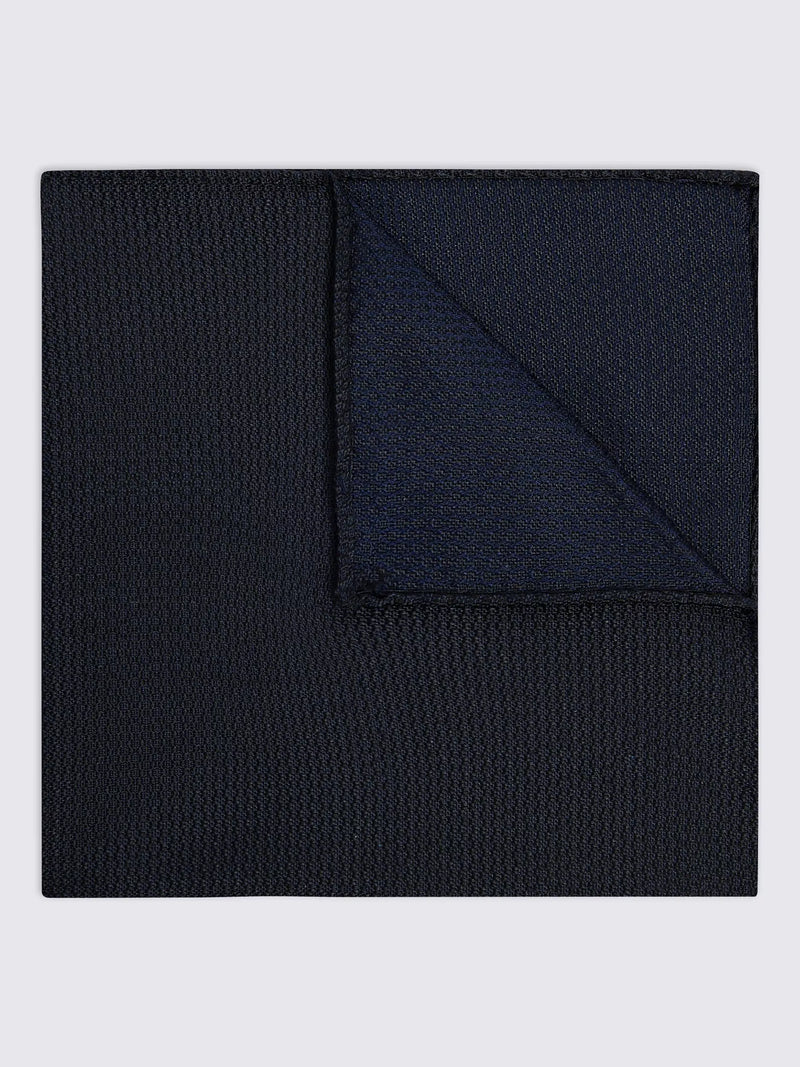 Moss Silk Semi-Plain Pocket Square