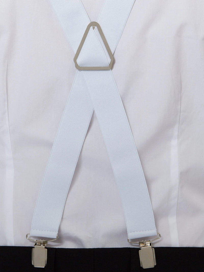 Moss clip-on braces for formal wear, British brand