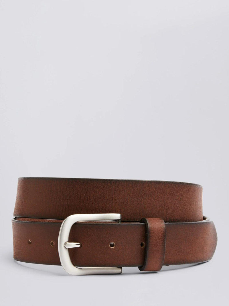 Moss casual leather belt, UK version