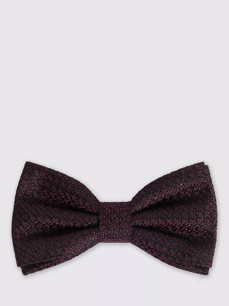 Moss silk grenadine bow tie, imported from the UK