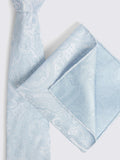 Moss paisley silk tie for weddings - British product