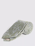 Moss Wedding Paisley Silk Tie