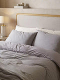 Night Lark coverless duvet 10.5 tog stone grey, imported from the UK