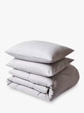 Night Lark coverless duvet 10.5 tog stone grey, imported from the UK