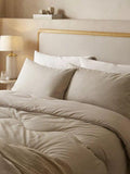 Night Lark Coverless Duvet 10.5 Tog Oat Double (British brand)