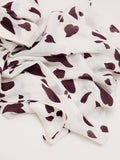 Phase Eight heart print scarf cream, imported from the UK