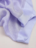 Phase Eight pale blue satin trim scarf - British product