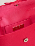 Phase Eight pink grosgrain bow clutch bag, UK version