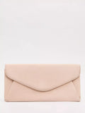 Phase Eight suede clutch bag with chain strap - British product