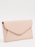 Phase Eight suede clutch bag with chain strap - British product