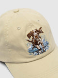 Rodd & Gunn cotton baseball cap stone multi - British product