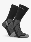 Hilly Marathon Fresh crew running socks black, imported from the UK