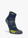 Hilly Supreme anklet running socks grey/blue, imported from the UK