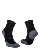 John Lewis Hilly Supreme Max Anklet Running Socks, Black/Grey- Buy online at McGrocer