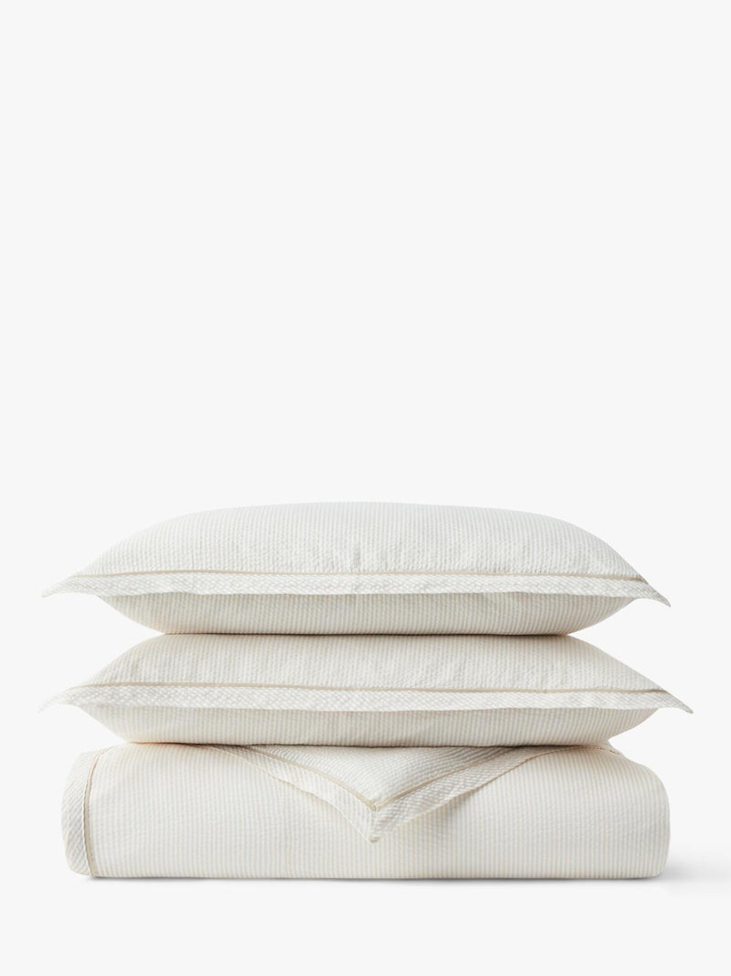 Christy seersucker duvet set Double - British product