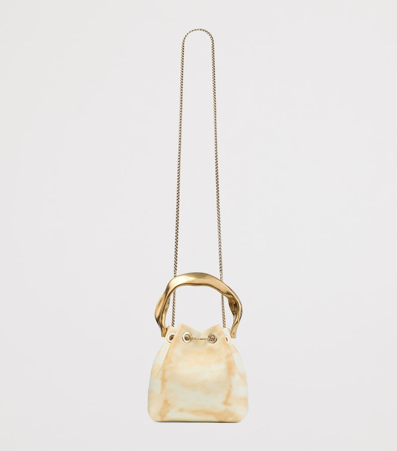 Jimmy Choo Bon Bon lambskin top-handle bag - British product