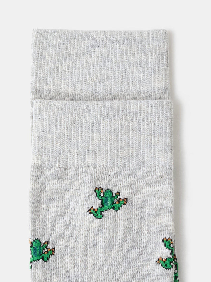 Mango cotton blend frog socks ankle length, imported from the UK