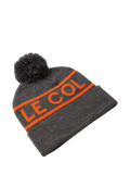 Le Col bobble hat grey saffron - British product