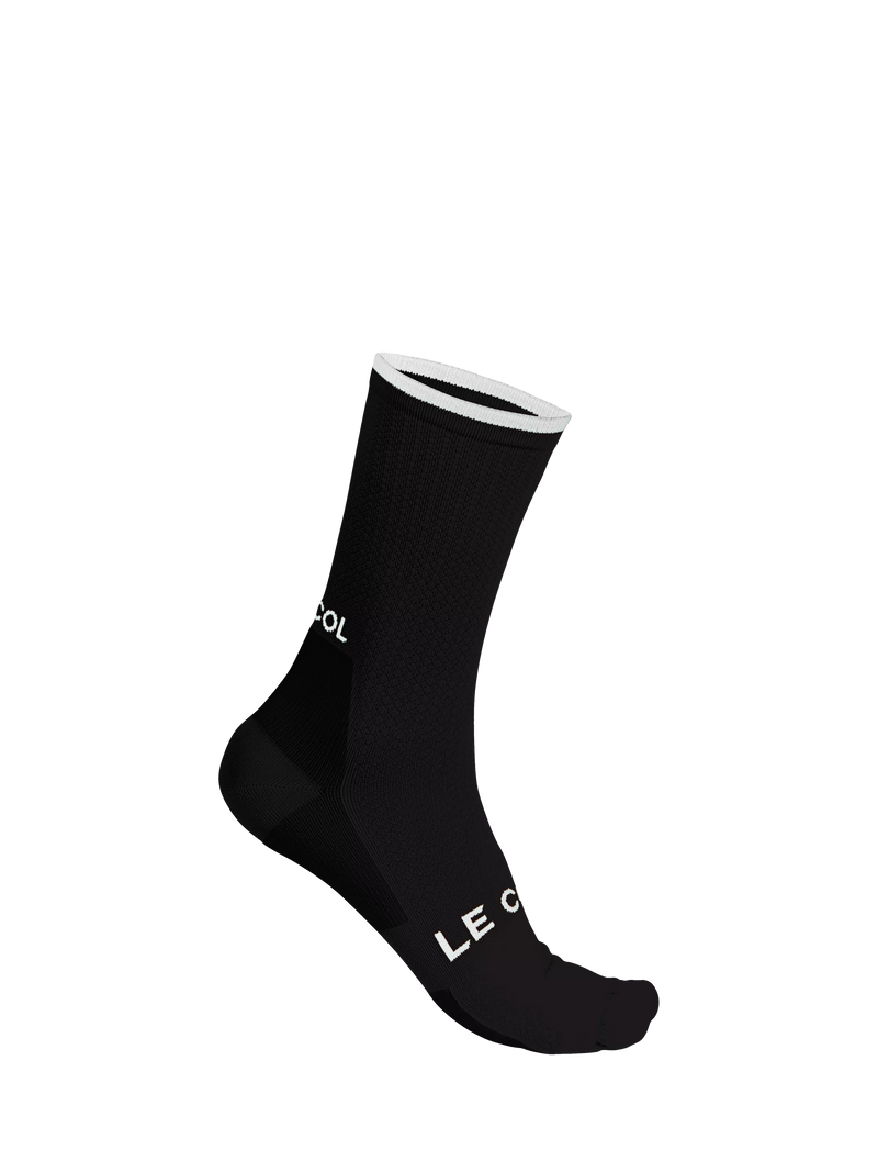 Le Col cycling socks Black/White (British brand)