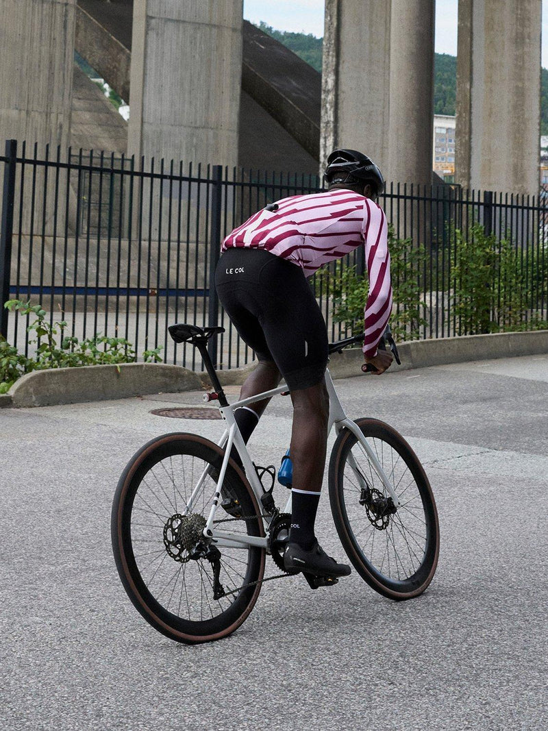 Le Col cycling socks Black/White (British brand)