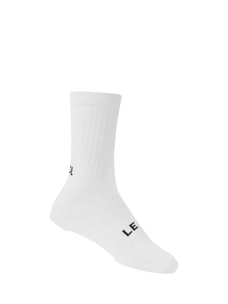 Le Col Oversocks, White, S-M