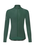 Le Col women's pro aqua zero cycling jersey forest green (British brand)