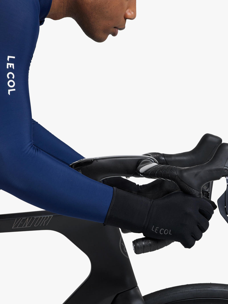 Le Col Pro Lightweight Cycling Gloves Black - British product