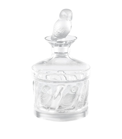 Harrods Lalique La Owl Crystal Decanter 850ml- Buy online at McGrocer