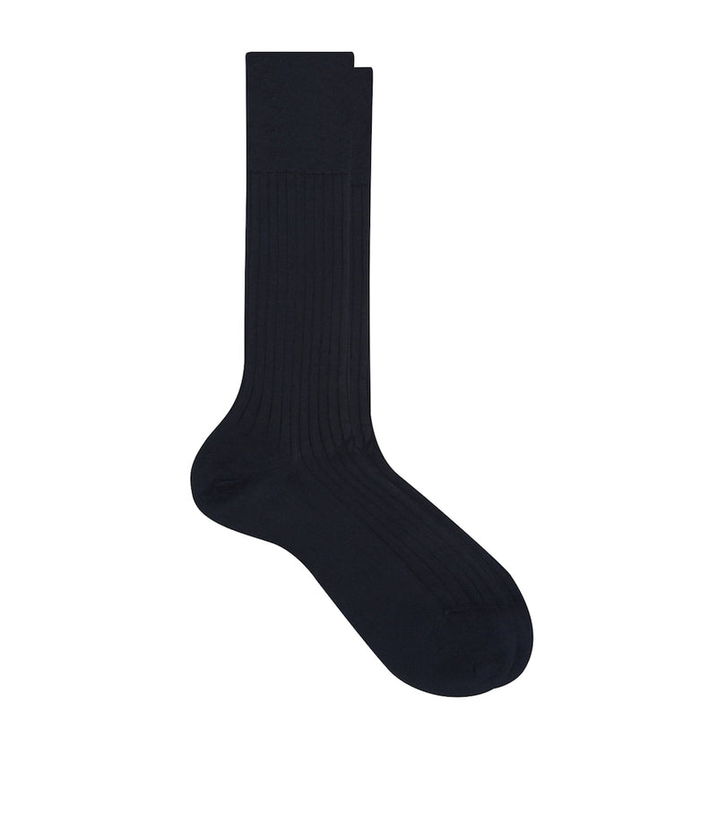 Falke Egyptian cotton ribbed socks - British product