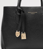 Aspinal of London midi leather tote bag, UK version