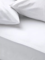 John Lewis John Lewis Egyptian Cotton Percale Easy Care 260 Thread Count Extra Deep Fitted Sheet Double- Buy online at McGrocer