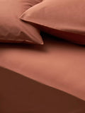 John Lewis Egyptian Cotton Percale Easy Care 260 Thread Count Fitted Sheet European Double