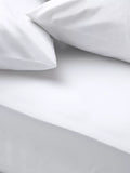 John Lewis Egyptian Cotton Percale Easy Care 260 Thread Count Fitted Sheet European Double