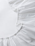John Lewis Egyptian cotton percale fitted sheet 140x200cm (British brand)
