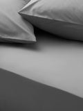 John Lewis Egyptian Cotton Percale Easy Care 260 Thread Count Fitted Sheet European Double