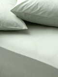John Lewis Egyptian Cotton Percale Easy Care 260 Thread Count Fitted Sheet European Double