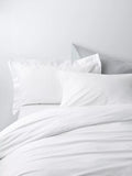 John Lewis Egyptian Cotton Percale Easy Care 400 Thread Count Double Duvet Cover