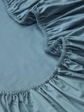 John Lewis Egyptian cotton sateen fitted sheet 600 thread count double, imported from the UK
