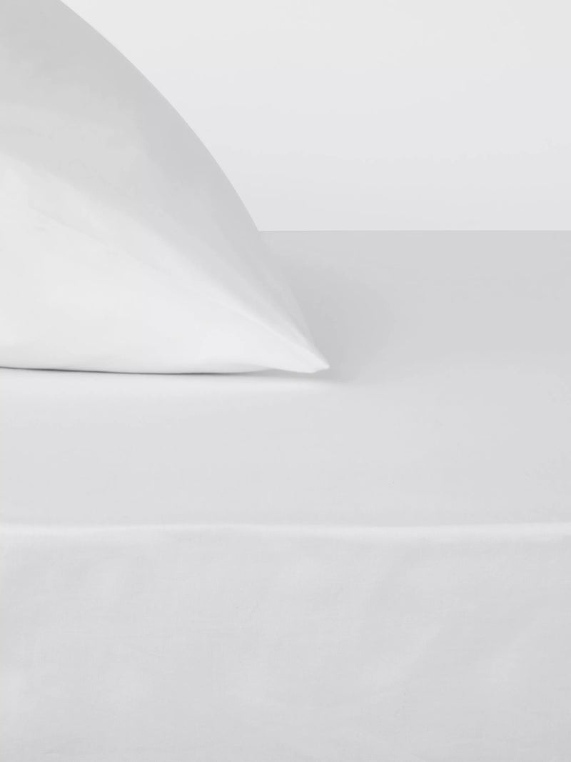 John Lewis Egyptian Cotton Sateen 600 Thread Count Fitted Sheet Double