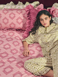 TBCo Diamond Cotton Duvet Cover Set, Pink Double - British product