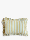TBCo mint stripe cotton duvet cover set double, UK version
